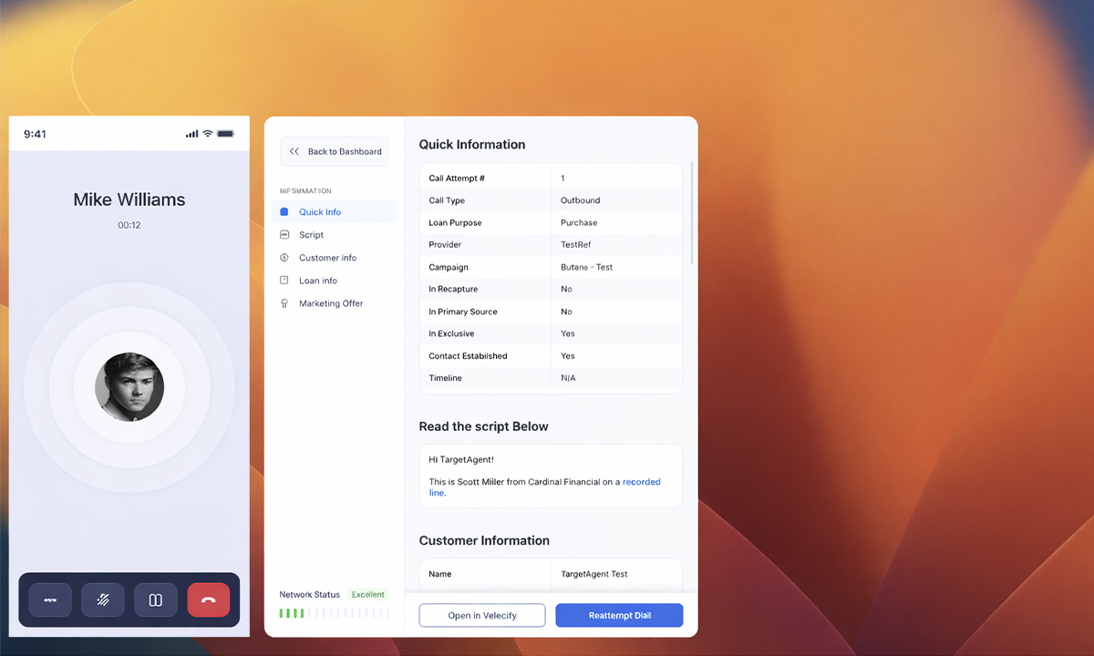 Sales Dialer App
